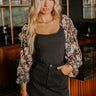 Downtown Happy Hour Floral Bodysuit Image - 1
