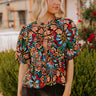 Tropical Dream Front Tie Top Image - 1