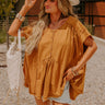 Full Of Charm Shift Top in Camel Image - 1