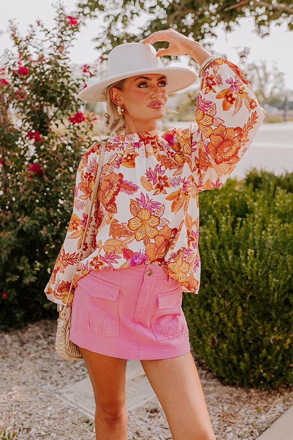 Feeling Posh Floral Top Image - 1