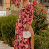 Vineyard Chic Wrap Maxi Dress Image - 1
