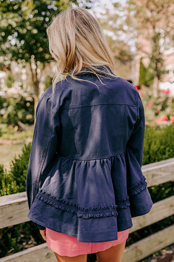 NYC Stroll Peplum Jacket Image - 2