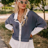 Country Club Social Button Up in Slate Image - 1