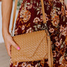 Sweet Melody Woven Faux Leather Clutch in Brown Image - 1