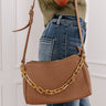 Pretty Personality Faux Leather Purse In Taupe Image - 1