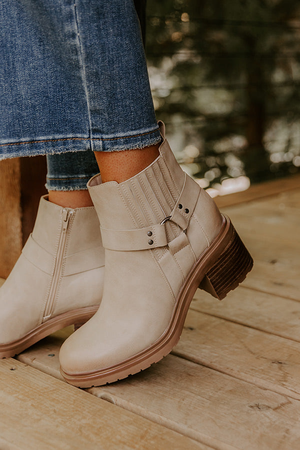 The Sloane Faux Leather Bootie Image - 2