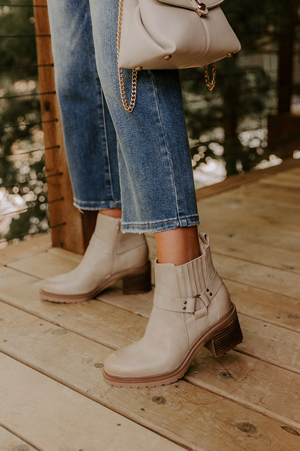 The Sloane Faux Leather Bootie Image - 5