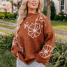 Apple Spiced Perfection Knit Sweater Image - 1