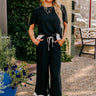 Paris Cafe High Waist Linen-Blend Pants Image - 1