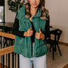 Creekside Cabin Puffer Vest in Hunter Green Image - 1