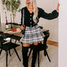 The Ivy High Waist Plaid Skort Image - 1