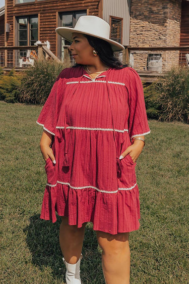 Wine Simple Wonders Dress