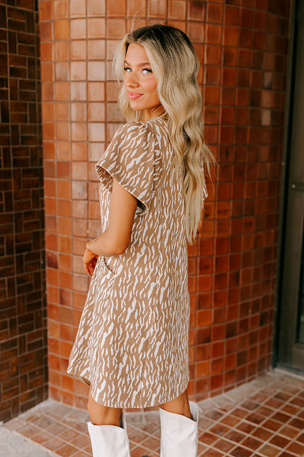 Chic Mindset Knit Mini Dress Image - 4