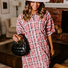 Pumpkin Patch Dreaming Plaid Mini Dress Image - 1