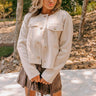 Uptown Chic Jacket in Cream Image - 1