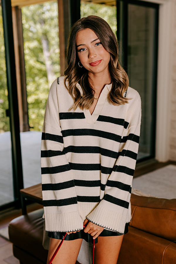 Woodland Walk Stripe Sweater Image - 2