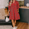 Cheerful Energy Plaid Mini Dress Image - 1