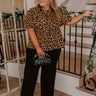 Leopard Love Shift Top Curves Image - 1