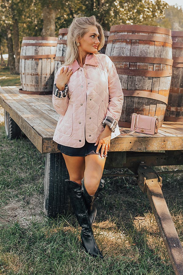 Snow Capped Cutie Quilted Jacket Image - 2