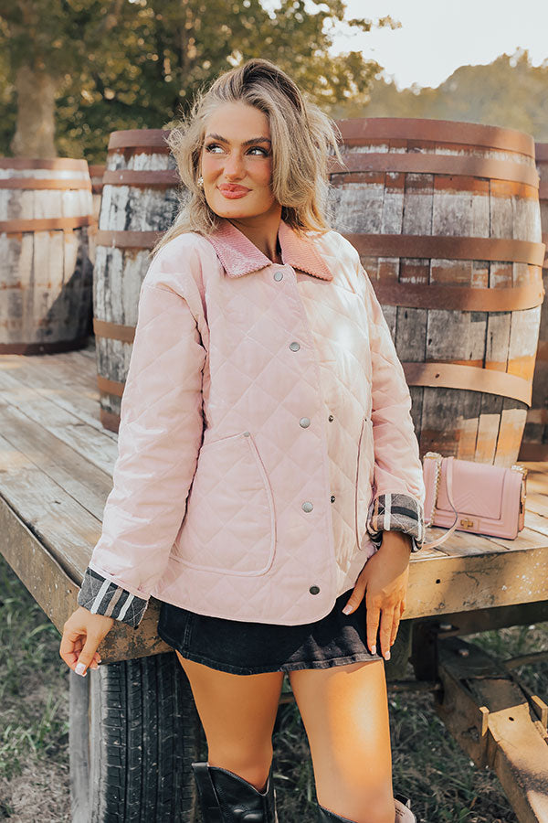 Snow Capped Cutie Quilted Jacket Image - 4