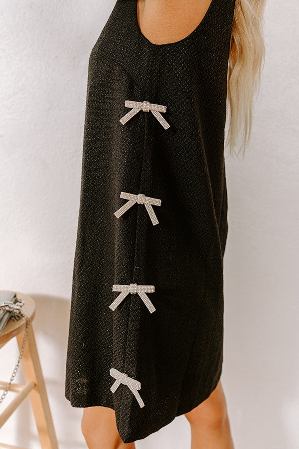 Loving Stare Tweed Mini Dress Image - 5