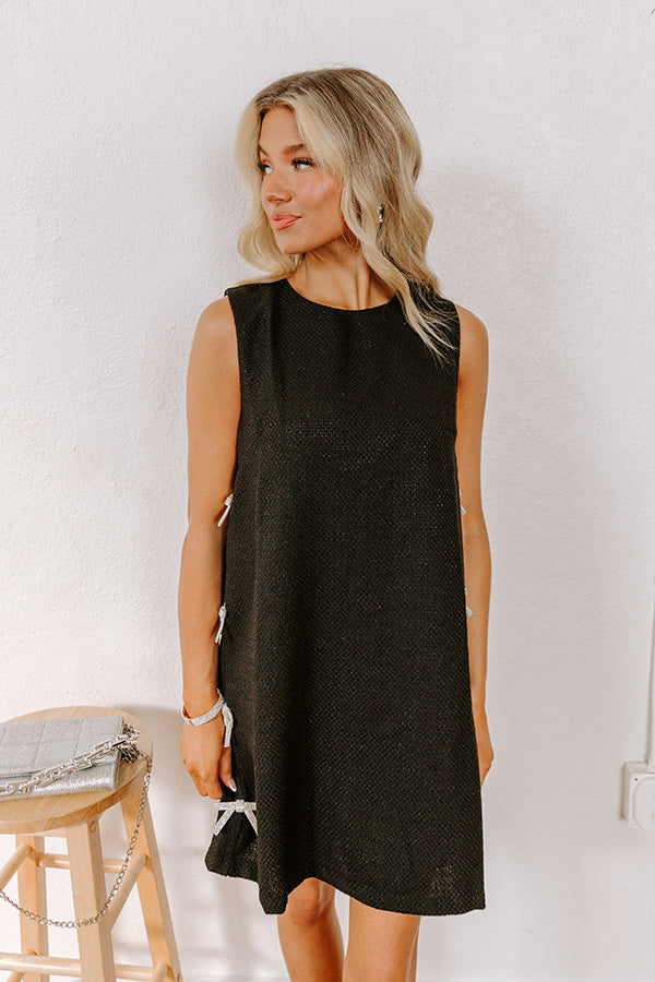 Loving Stare Tweed Mini Dress Image - 3