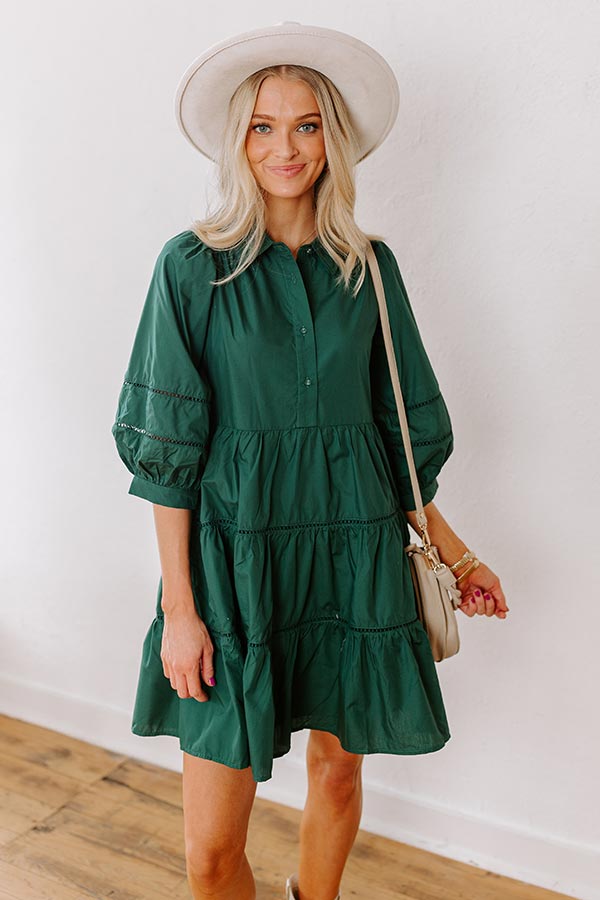 Coy Smile Mini Dress Image - 5