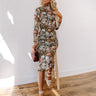 Dreamy Haze Floral Mesh Midi Image - 1