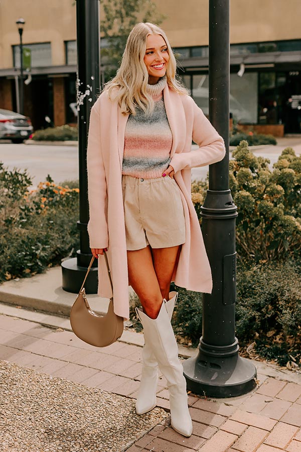 Uptown Chic Knit Coat Image - 1