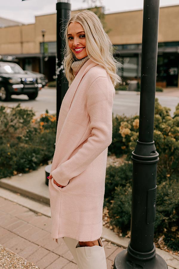 Uptown Chic Knit Coat Image - 3