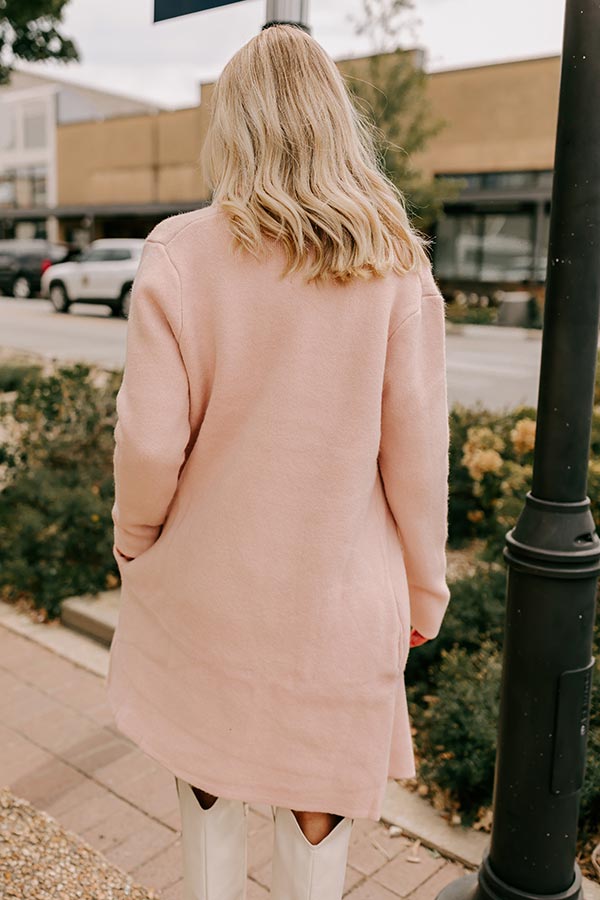 Uptown Chic Knit Coat Image - 4