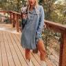 Casually Yours Denim Mini Dress Image - 1