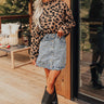For The Love Of Leopard Knit Sweater Image - 1