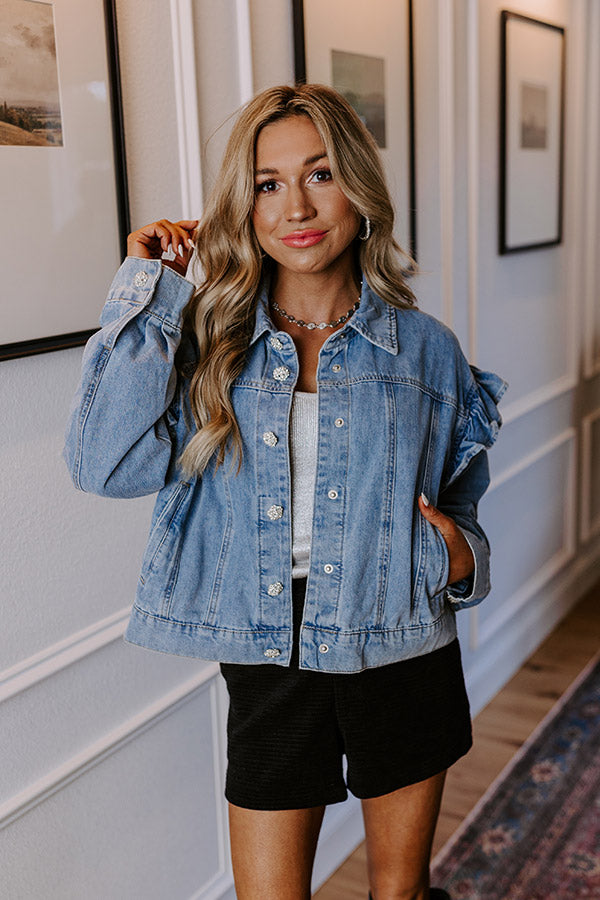 Metropolitan Muse Denim Jacket Image - 4