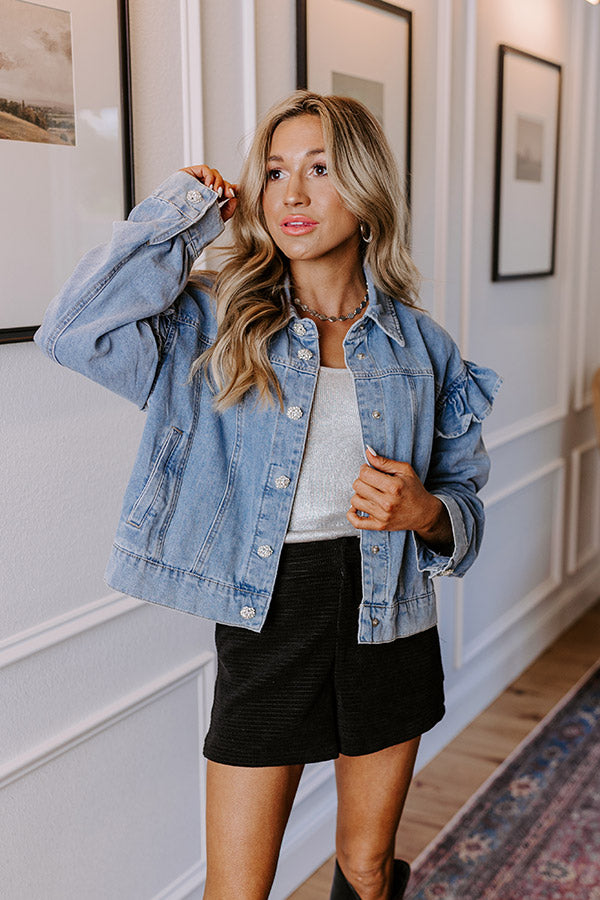 Metropolitan Muse Denim Jacket Image - 1