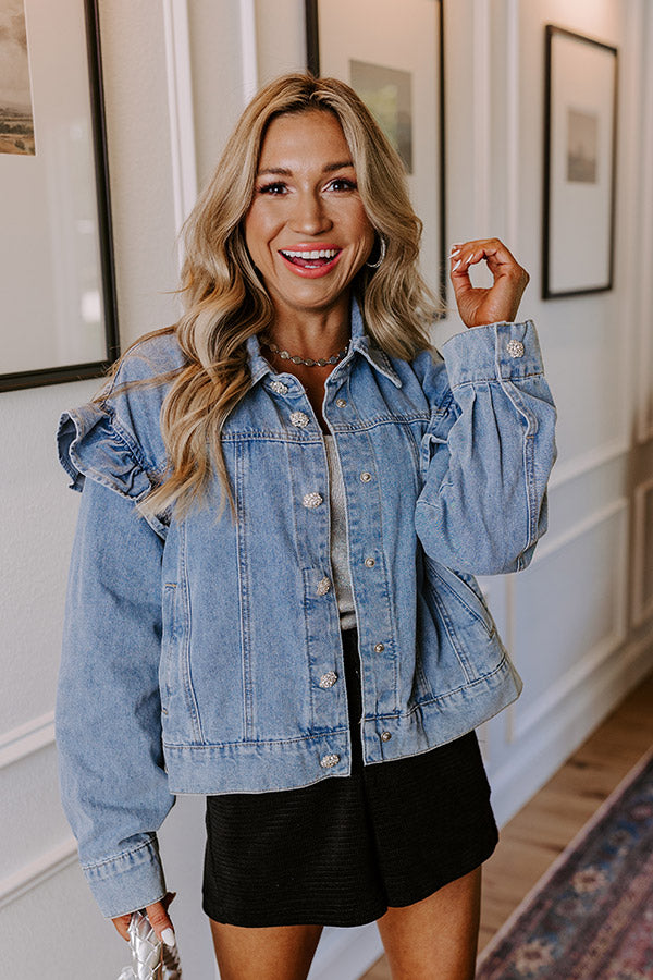 Metropolitan Muse Denim Jacket Image - 5