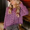 Cabin Cozy Cable Knit Sweater Image - 1