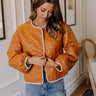 Fall Festival Quilted Jacket in Pumpkin Image - 1