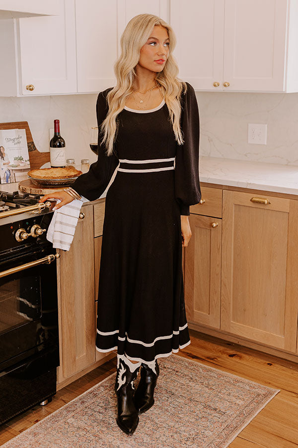 Sweet Whispers Knit Midi Image - 1