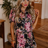 Rose Garden Romance Button Down Mini Dress Image - 1