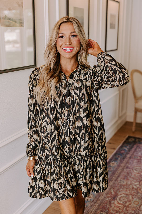 Candlelit Evenings Mini Dress Image - 4