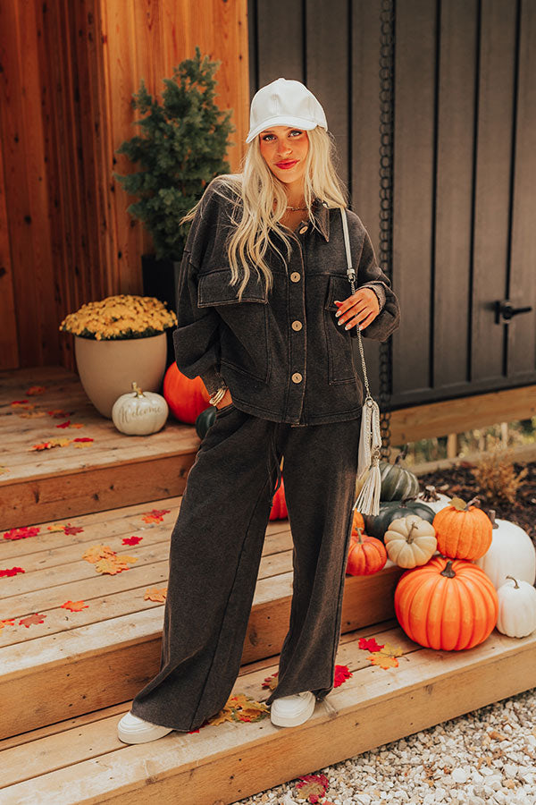 Bonfire Cozy Vintage Wash Jacket Image - 1