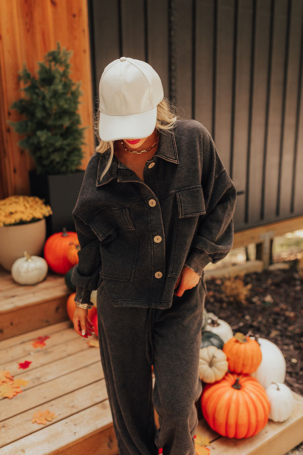 Bonfire Cozy Vintage Wash Jacket Image - 4