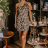 Ever So Posh Floral Jacquard Mini Dress Image - 1