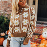 Sweet Blooms Knit Sweater Image - 1