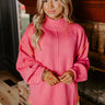 Cuddle Season Knit Sweater in Pink Image - 1