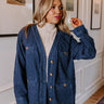 Downtown Chic Denim Jacket Image - 1