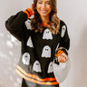 Hey Boo Embroidered Sweatshirt Image - 1