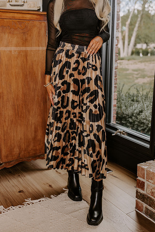 Lost In Love High Waist Pleated Skirt Image - 2