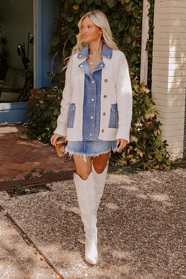 Cue The Cozy Knit Jacket Image - 1